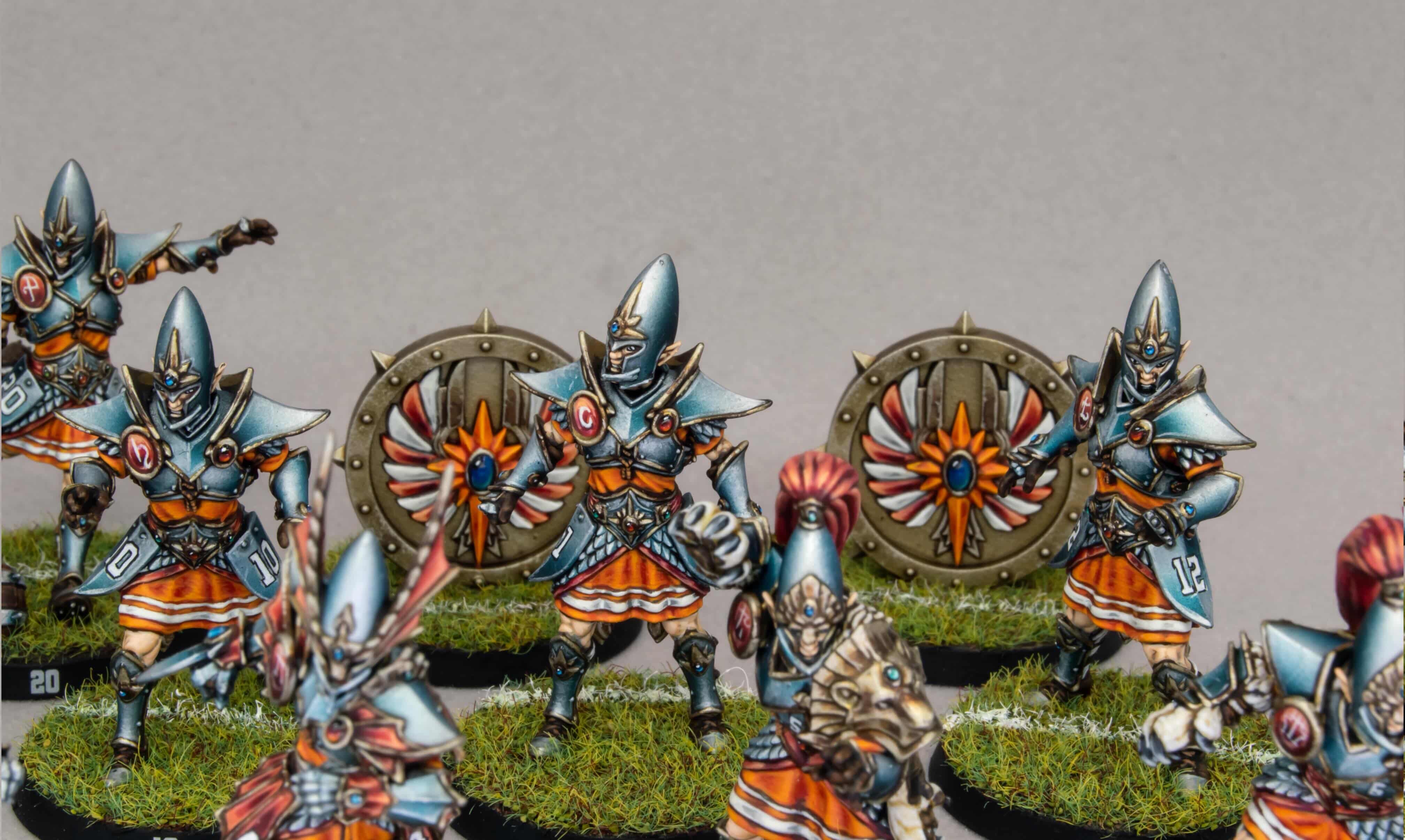 The High Elves team, close-up view #2